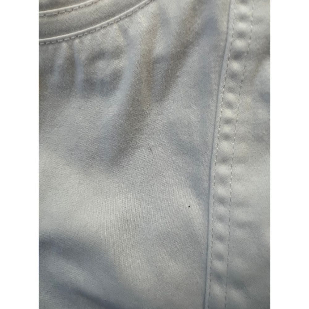 Cache White Denim Capri Size 8 - Picture 6 of 7